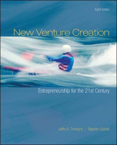 New Venture Creation 8th Edition 2008 Gsxr
